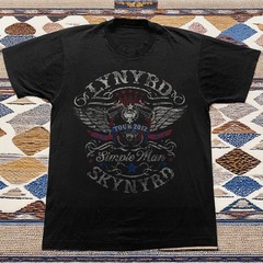 Lynyrd Skynyrd Tour 2012 Simple Man Vintage – Lynyrd Skynyrd Black Shirt