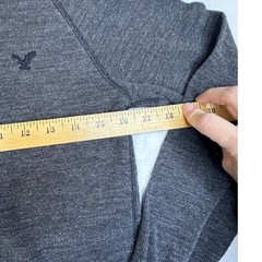 American Eagle Waffle Knit Thermal Cotton Poly Blend Grunge Gorpcore Skater S