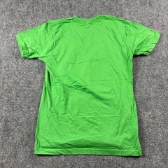 Apple T-Shirt Mens Medium Green American Apparel Logo Tech Promo Tee