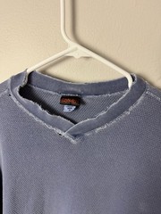 Vintage Gramicci Men’s M Blue 90s Long Sleeve Shirt Worn