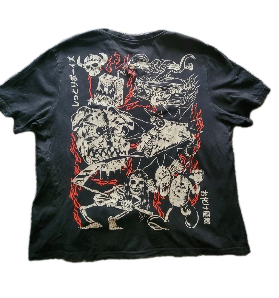 The Boys X Moist Cr1tikal Charlie White Limited Edition T Shirt Mens 2XL Black