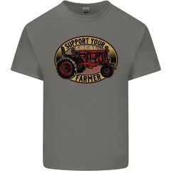 Farming Support Your Local Farmer Mens Light Cotton T-Shirt