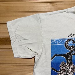Vintage 90s Art Of Malaysia Wayang Kulit Shadow Puppets Graphic T-Shirt – Large