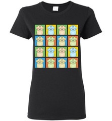 Maltipoo Cartoon Pop-Art T-Shirt Tee – Men Women’s Youth Tank Short Long Sleeve