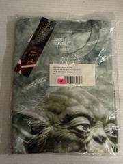 Star Wars Yoda Wise One Tie Dye T-Shirt Jade Crystal Wash Men’s M NWT