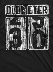 Men’s 30th Birthday T-shirt Funny Tee Oldmeter Odometer age gift Tee shirt