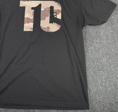 T1C Tier 1 Concealed Holsters Mens XL Desert Camo Glock Logo Black T Shirt