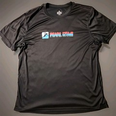 Pearl Izumi Logo Black Microfiber Athletic T-shirt Mens XL