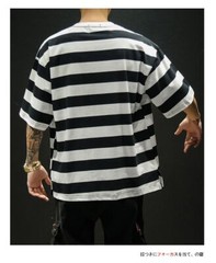 Oversized Striped Tee – Summer Cotton Fashion Hip Hop Streetwear Men T Shirt 5XL