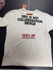 Heron Preston Logo T-Shirt White Black Graphic Tee Size M New With Tags NWT