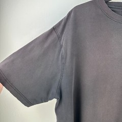 Duluth Trading Co T-shirt Mens Large Black 100% Cotton Short Sleeve Longtail T