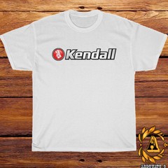 New Kendall Motor Oil Logo Black/Sport Grey/White/Navy/Red T-Shirt S-5XL