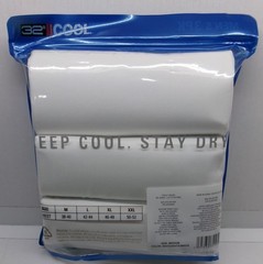 3 pk 32 Degree COOL CREW NECK Short sleeve White under shirt Stay Dry Keep Cool!