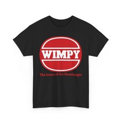 Wimpy Home of the Hamburger Vintage Restaurant Logo Chain T-Shirt
