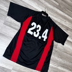 Jordan Training Men’s Performance Crew Neck T-Shirt Black/Red Graphic 23.4
