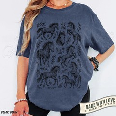 Vintage Horse Western Cowboy Comfort Tee