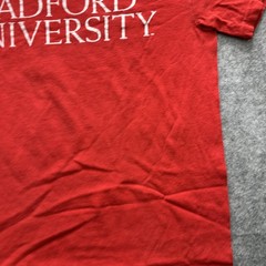 Radford University Shirt Mens Small Red Gildan Heavy Cotton College Tee