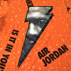 Jumpman T-Shirt Nike Air Jordan Gatorade Men’s Size Medium Orange “Be Like Mike”