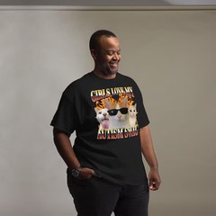 Girls Love My Autism Swag Funny Cat Meme Comfort Tee
