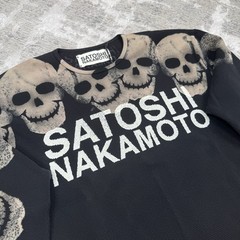 Satoshi Nakamoto Lost Boys Skull Thermal Long Sleeve Shirt