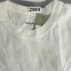 Lot Of 2 Goodfellow & Co. T-Shirt Mens XL Black White Relaxed Fit Pocket NWT