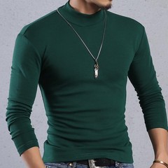 Casual Mens Half Turtleneck Thermal Underwear Stylish and Functional Top