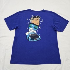 Size XL Men’s Juice Wrld 999 Car Graphic Tee Headgear Classics Purple T-Shirt