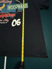 Vintage Woodward Dream Cruise Motor City Flashback Graphic T Shirt Large 2006