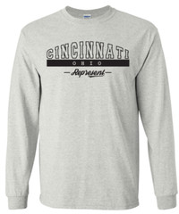 Cincinnati Ohio State T-Shirt Long Sleeve Graphic Tees Unisex Apparel Design