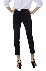 Women’s Pull On Stretch Yoga Dress Business Work Pants 12 Black