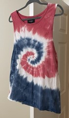 PacSun Shirt Vintage y2k Tee Tank Pullover USA Tie Dye Coastal Men’s Medium