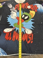 Marvin The Martian Disintegrate Sublimated T-Shirt Logo Vision Rare XXL
