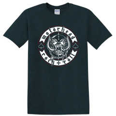 Motorged Rock Metal Music T Shirt Skull Graphic Heavy Duty Band Tee