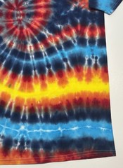 Gildan Tie Dye Adult Unisex T-Shirt Size Large Multicolor Hand Dyed Tee New