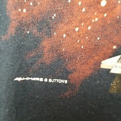 Vintage Kennedy Space Center Launch T-Shirt NASA Space Shuttle Size Large Black