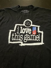 Ain’t S#*! Funny I Love This Game NBA Parody T-Shirt, Black, Size: XL