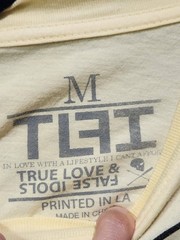 TLFI True Love False Idols Lifestyle Can’t Afford Cobra Snake T-Shirt Medium