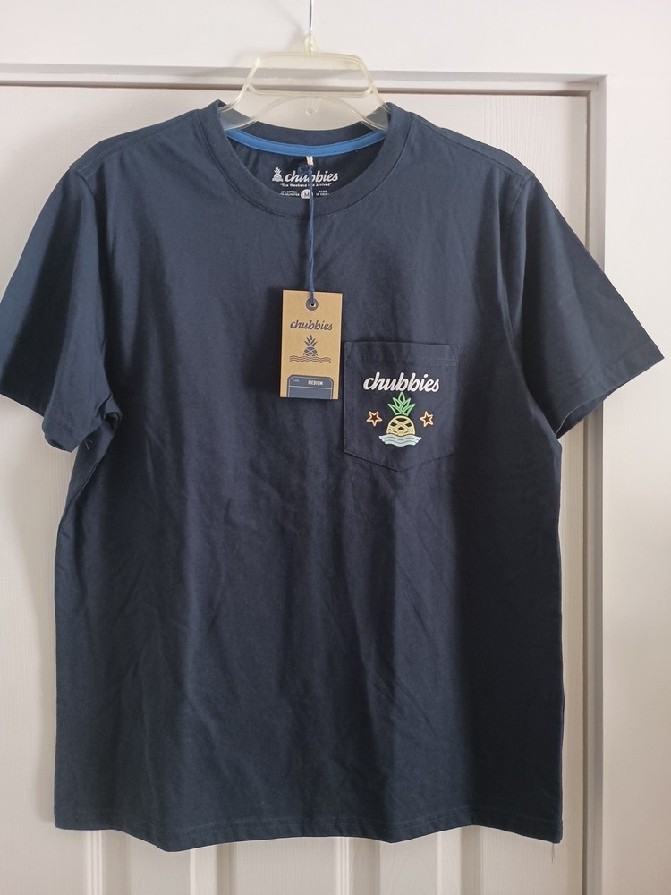 The Weekend Has Arrived Chubbies T-Shirt Men M Graphic Print Taco Bout It NWT