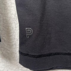 Public Rec Shirt Mens Large Black Long Sleeve Henley Stretch Casual Pima Top
