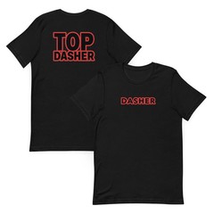 DoorDash Top Dasher Delivery Driver T-Shirt Unisex S-4XL
