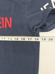 Calvin Klein Spell Out T-shirt Men Medium Blue #38039