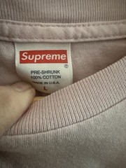 Supreme New York T-shirt Large Pink