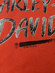 Vintage 1987 Harley-Davidson Golden Triangle Beaumont SS T-Shirt – Men’s L