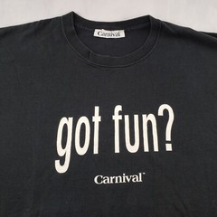 Got Fun? Carnival Cruises Vintage T Shirt Heavy Cotton Men 2XL