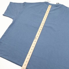 American Eagle Men’s Blue Large Relaxed Cotton Blend Crew Neck T-Shirt w/ Pocket