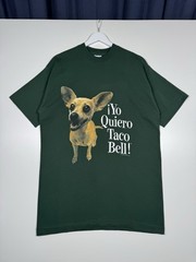 Vintage 1998 Taco Bell Chihuahua T-Shirt Green Men’s Size L