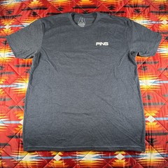 PING Shirt Mens Large Gray Solheim Cup Finca Cortesin Golf Graphic Tee Crewneck