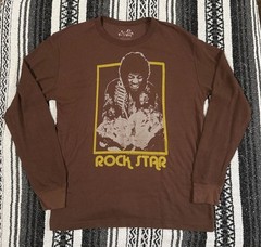 Freeze Rock Icons Jimi Hendrix Rock Star Thermal Long Sleeve Shirt