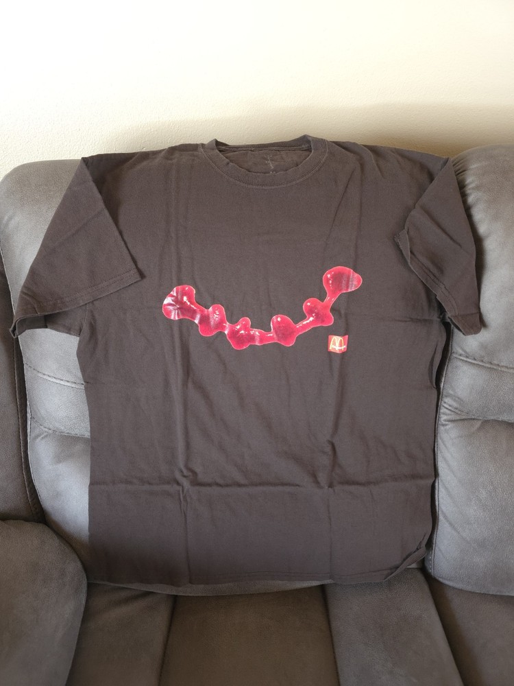 Travis Scott x McDonald’s Ketchup T-Shirt Brown Cactus Jack -MED.