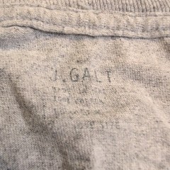 J. Galt Venice Beach Long Sleeve Shirt Adult XL Gray Surf California Muscle